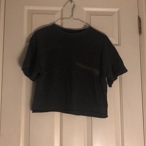 black tee
